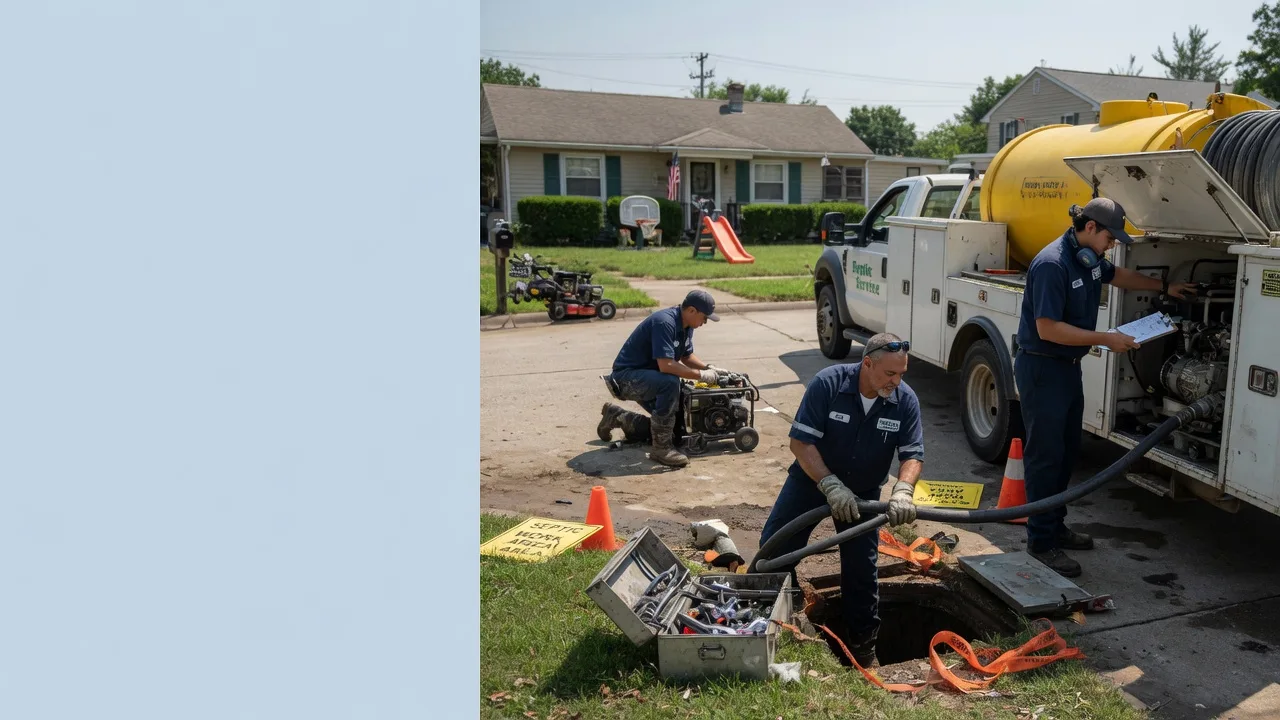 Septic Tank Pumping in Pomeroy, PA near me
